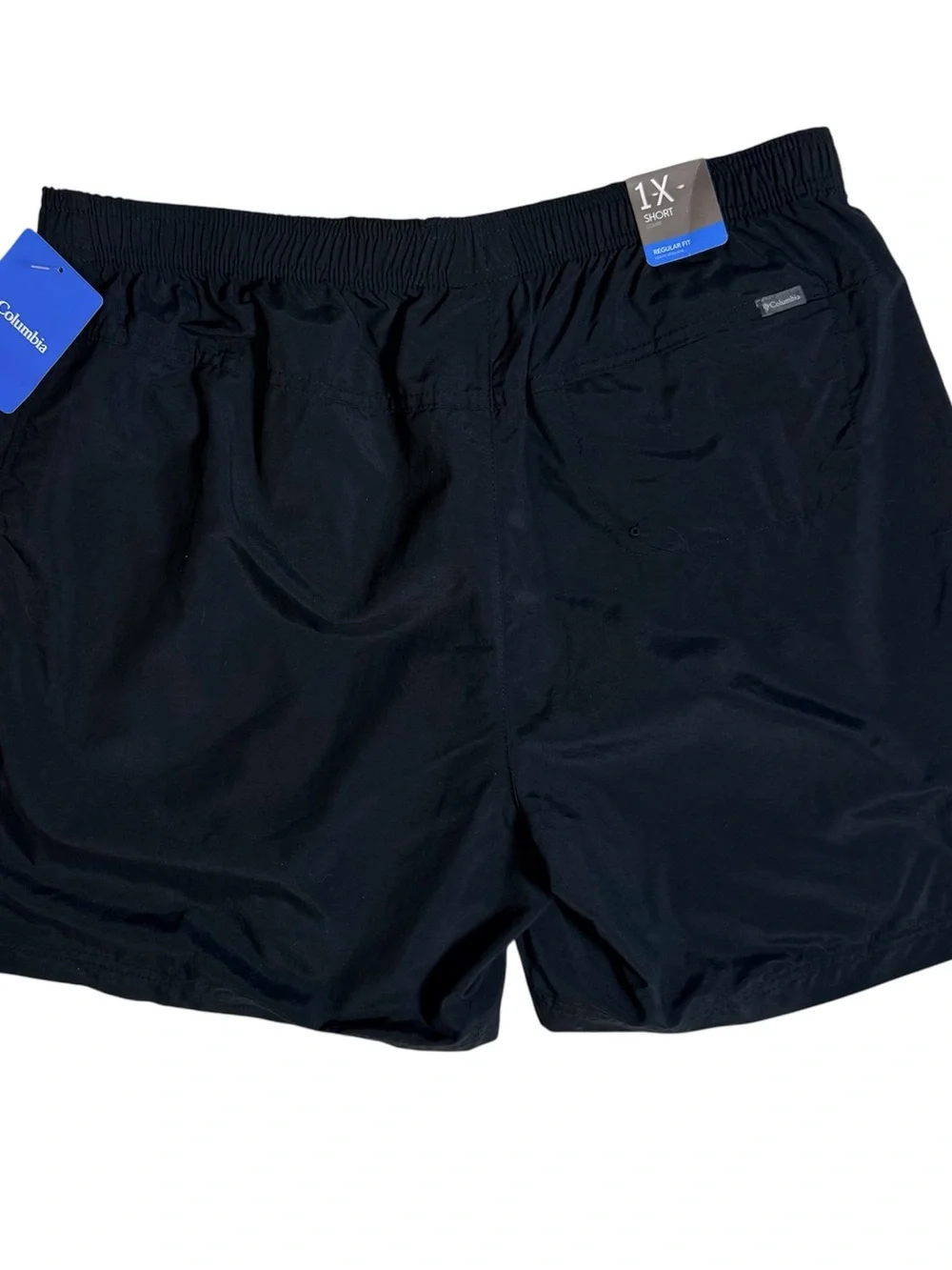 Columbia Black Women's Athletic Shorts with Elastic Waist